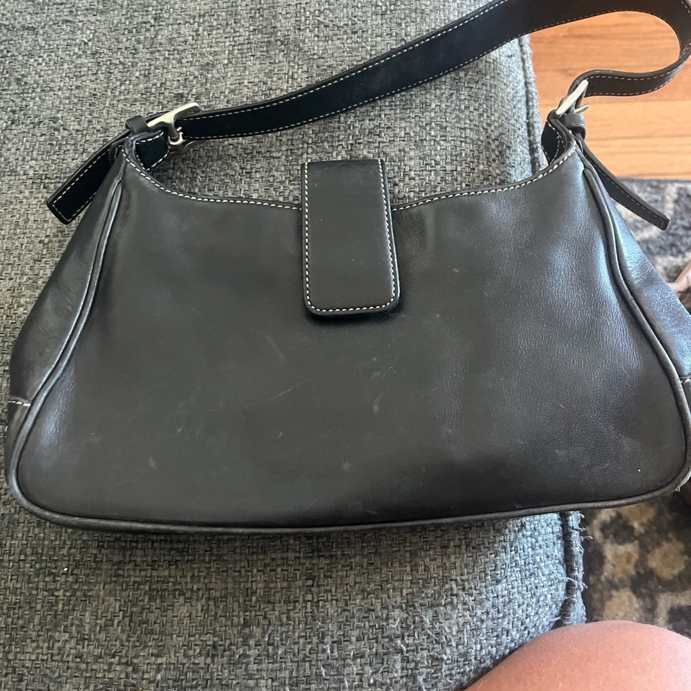 all leather coach black leather coach